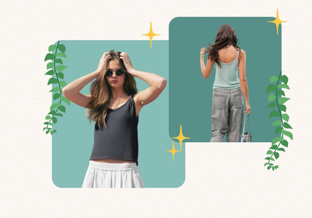 Top - Tynn Line - Sandnes Garn - Clementine Top